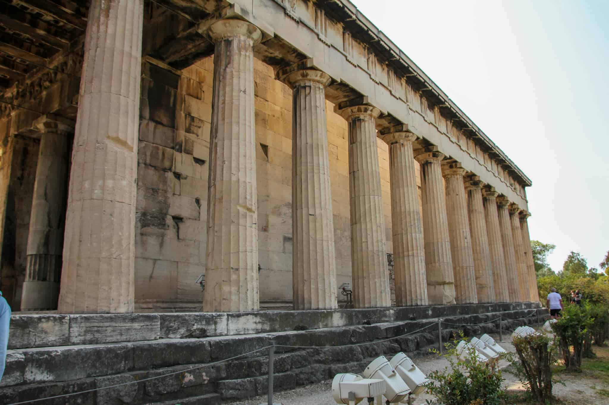 The Ancient Agora is one of the ruins in Athens