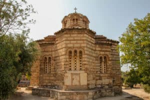 The Ancient Agora is one of the ruins in Athens