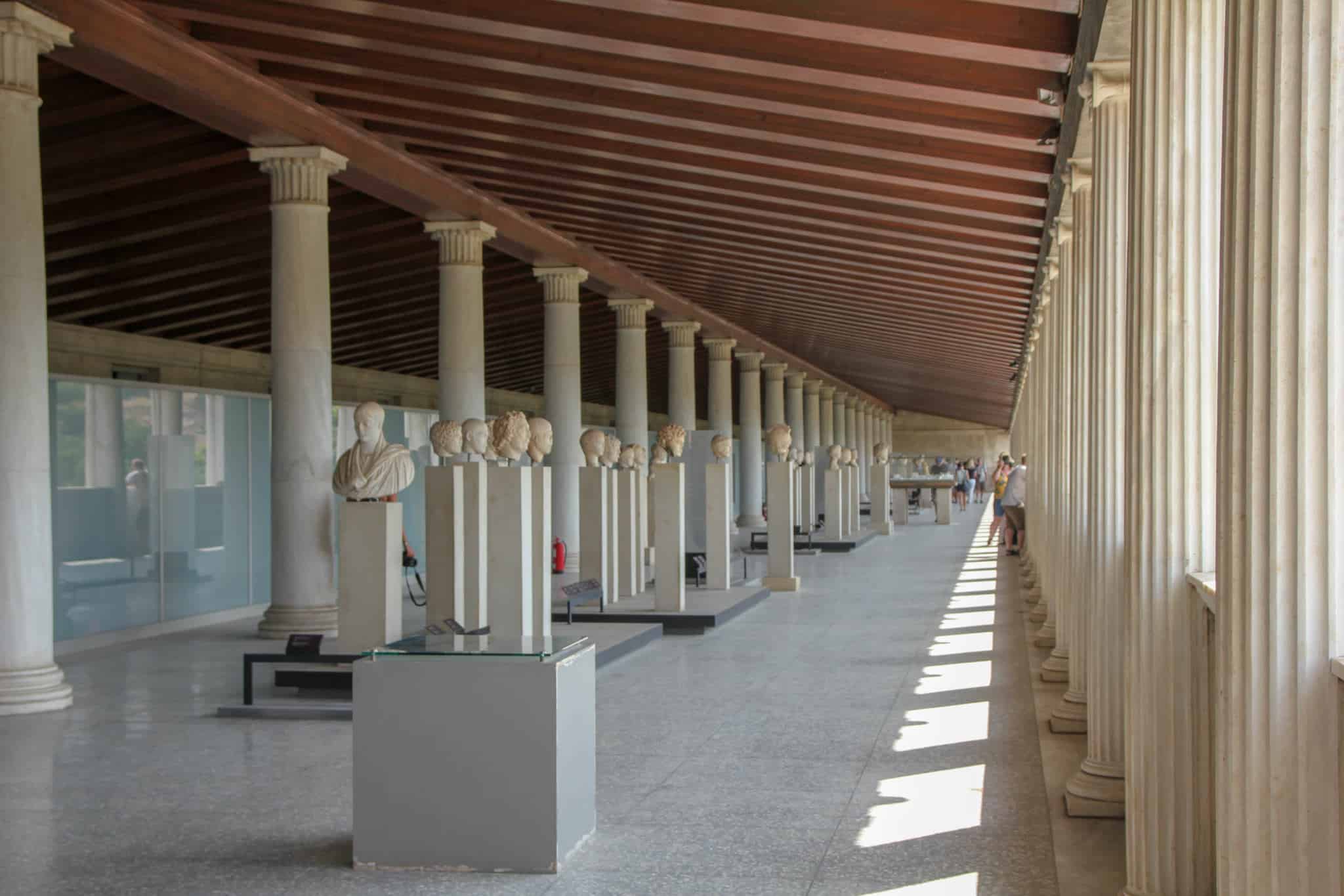 The Ancient Agora is one of the ruins in Athens