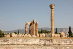 Visiting the Olempeion is one of the things to do during 2 days in Athens