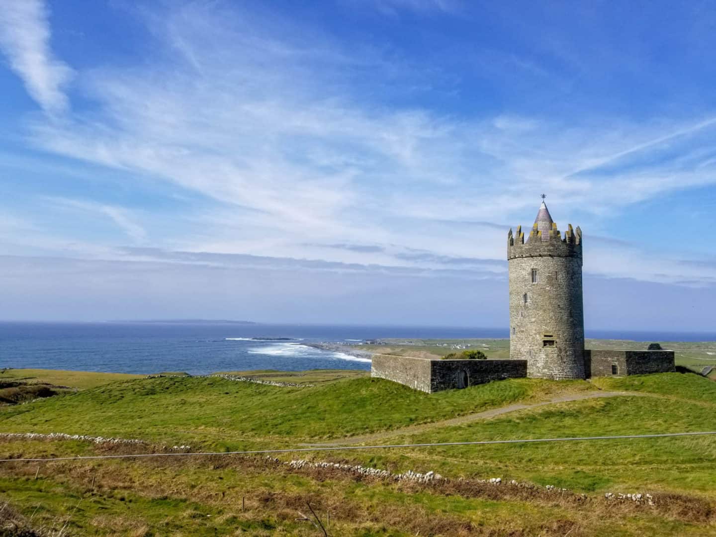 Doonagore Castle is one of the things to do in Doolin, Ireland