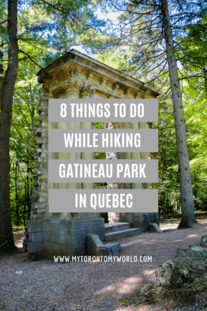 Gatineau Park in Quebec is a nature heaven and there's plenty to see and do while hiking the park. #gatineaupark #chelsea #quebec