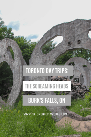 The Screaming Heads in Burk's Falls, ON is a fantastic day trip from Toronto. #screamingheads #torontodaytrips #toronto