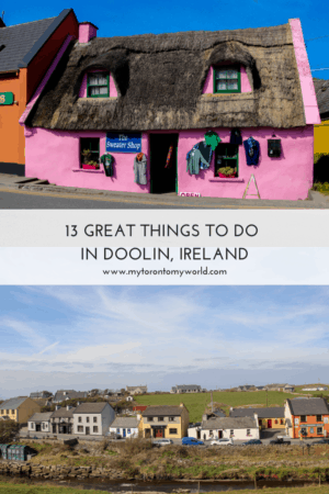 There are a number of great things to do in Doolin, Ireland. While the town is most known for being close to the #cliffsofmoher, it actually has a lot more to offer and #Doolin is a must stop on an #Ireland road trip!