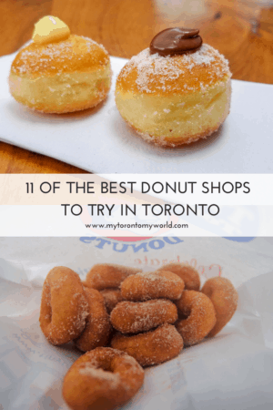 11 of the best donut shops to try in Toronto #bestdonutstoronto #donuts #foodtravel #Toronto
