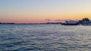 Sunset at Harbourfront is one of the things to do during one day in Toronto