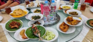 Many of the dishes served in a Nasi Padang meal which is one of the best Indonesian foods to try