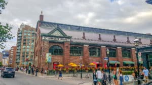 Eating at the St. Lawrence Market is one of the things to during one day in Toronto