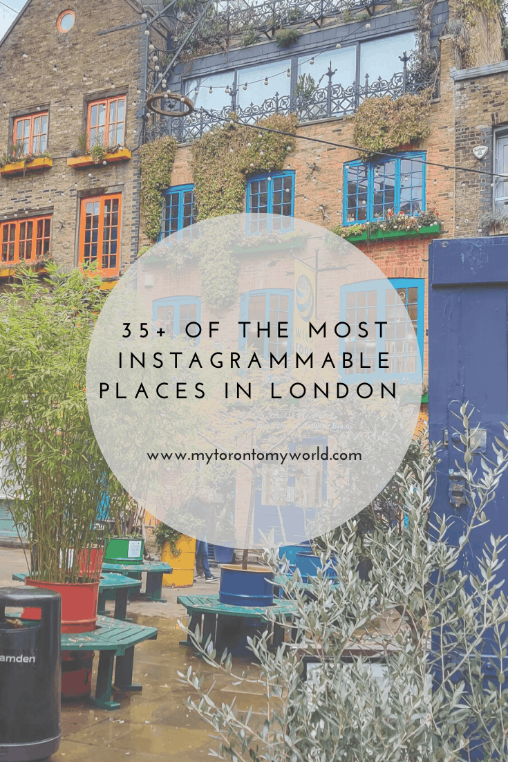 36 Of The Prettiest and Most Instagrammable Places in London + A Map of Where to Find Them