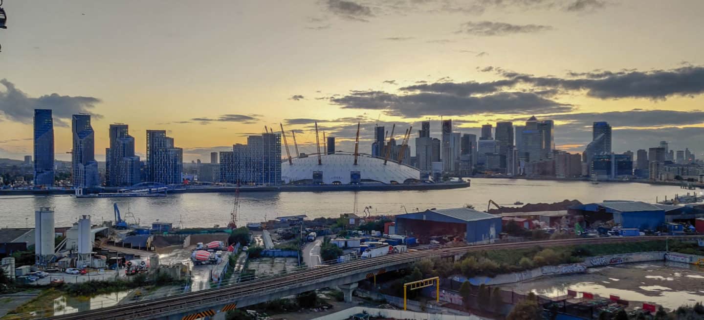 The view from the Emirates Cable Car