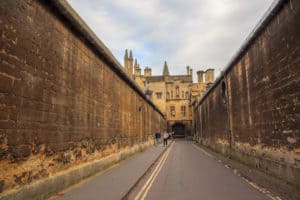 The exterior of New College