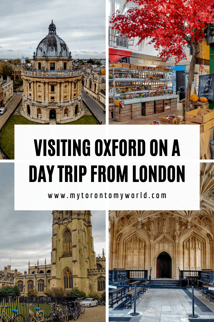 Everything you could need to know about visiting Oxford on a day trip from London. #england #oxford #londondaytrips