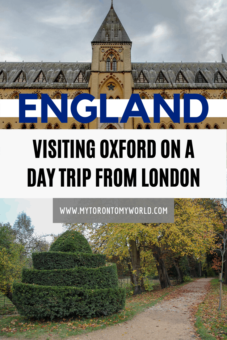 Everything you could need to know about visiting Oxford on a day trip from London. #england #oxford #londondaytrips