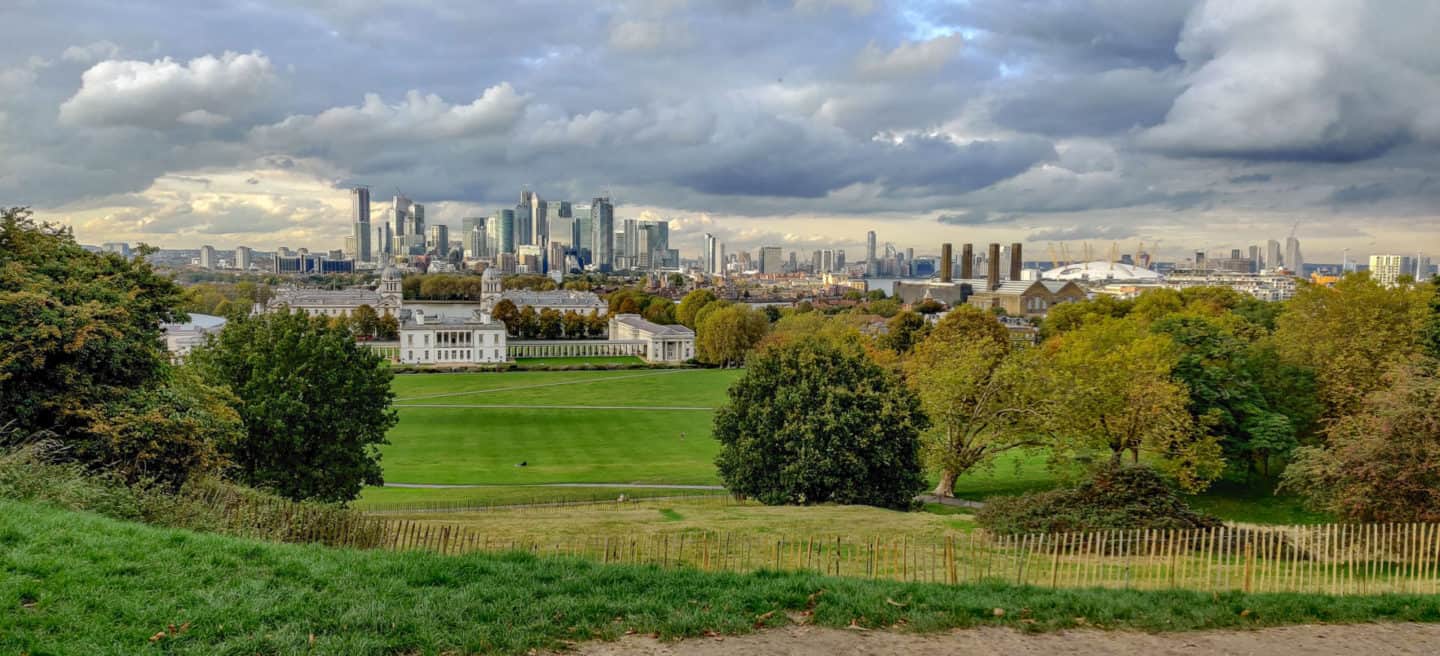 The view from the Royal Observatory