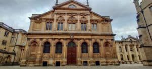 The exterior of the Sheldonian Theater which is a must on an Oxford Day Trip