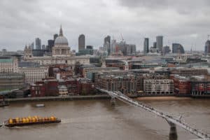 One of the best views of London is the one at the Tate Modern Observatory