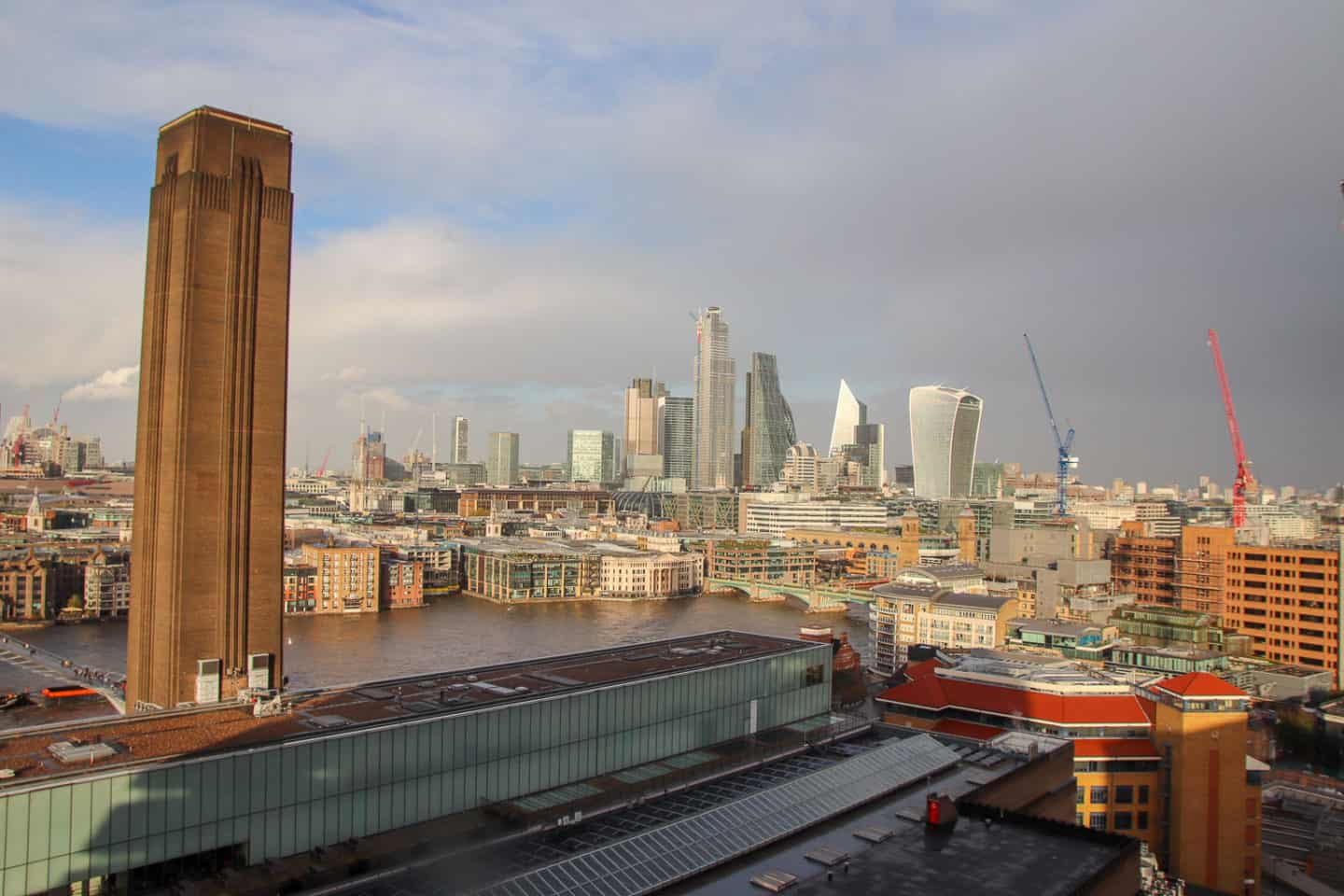 One of the best views of London is the one at the Tate Modern Observatory