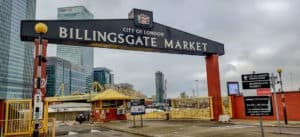 Visiting Billingsgate Market is one of the things to do in Canary Wharf