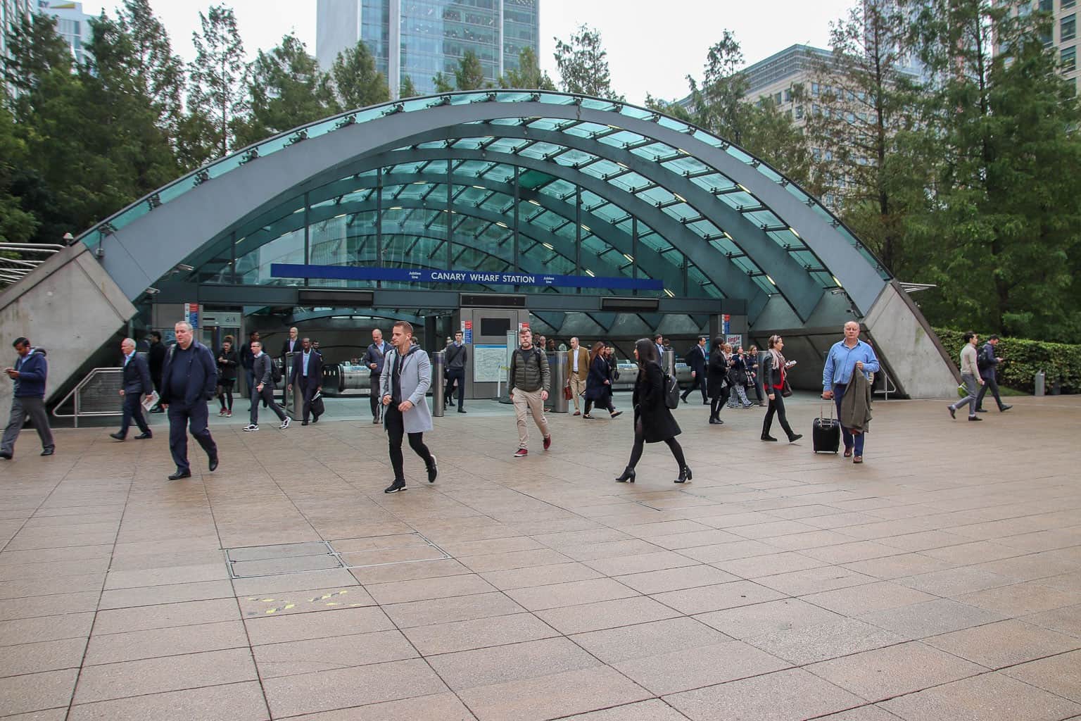 Canary Wharf Tube Station