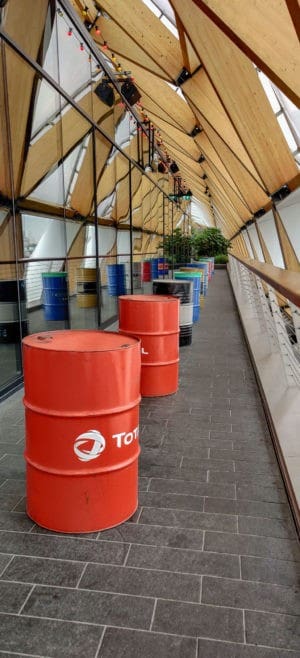 Visiting the Crossrail Place Garden is one of the things to do in Canary Wharf