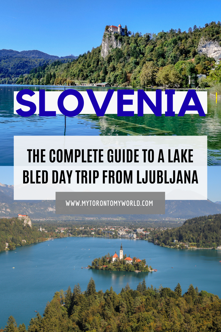 A guide to all the things to do at Lake Bled on a day trip from Ljubljana, Slovenia. 