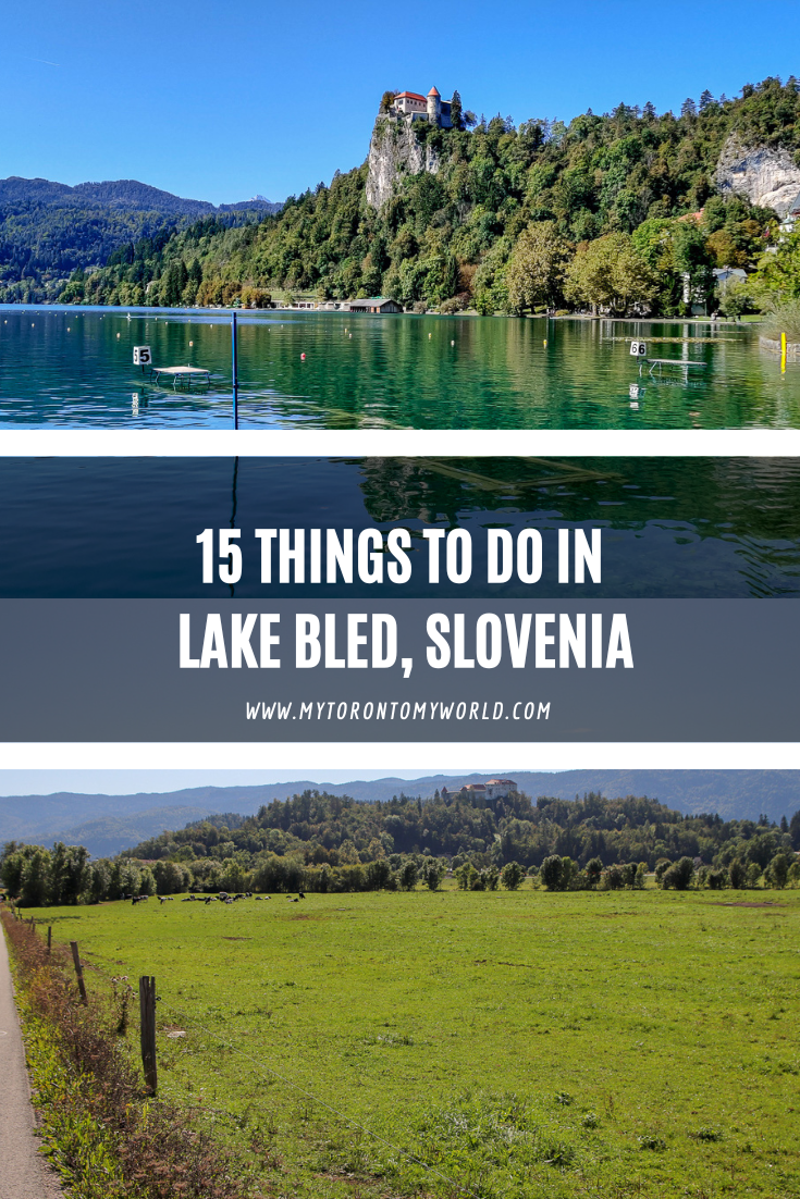 A guide to all the things to do at Lake Bled on a day trip from Ljubljana, Slovenia. 