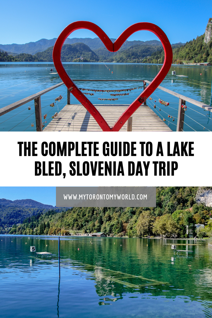 A guide to all the things to do at Lake Bled on a day trip from Ljubljana, Slovenia. 