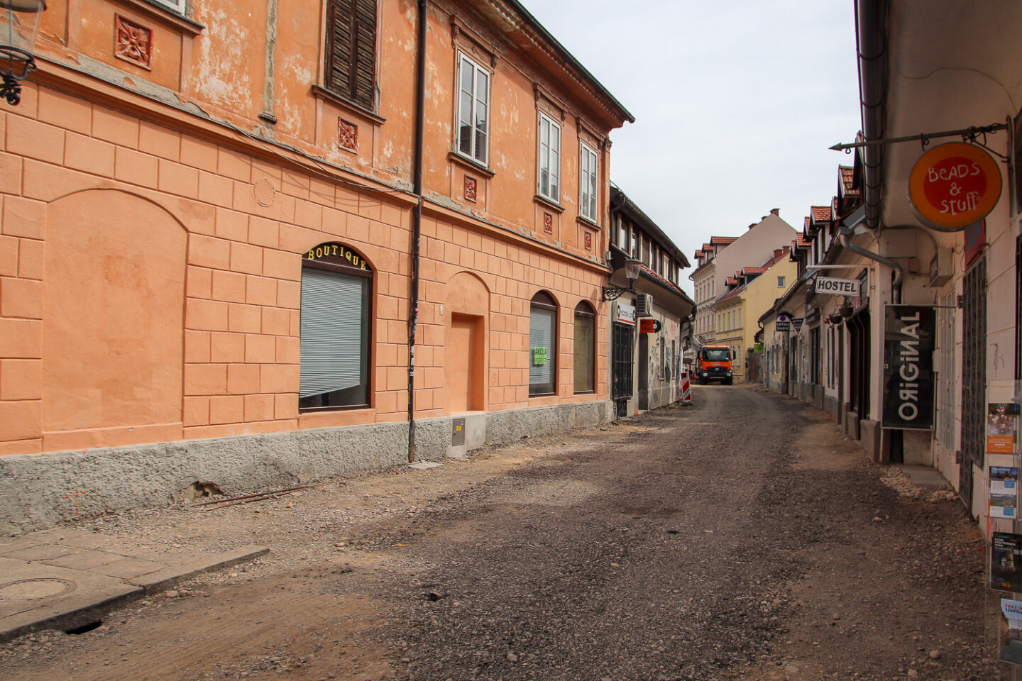 Exploring side streets is one of the things to do in Ljubljana