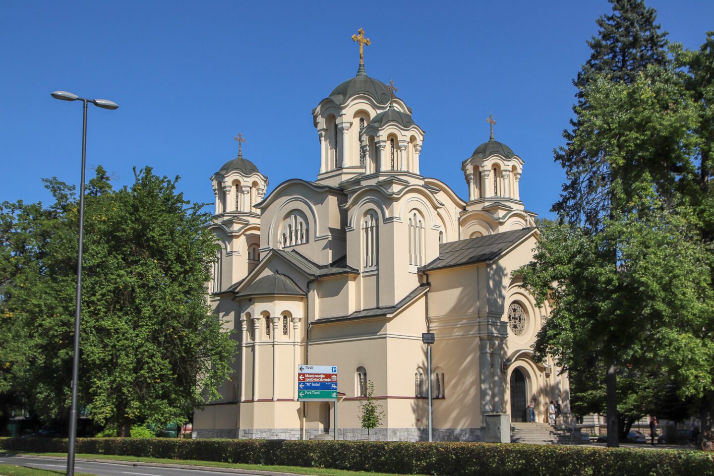 Visiting the Saint Cyril and Methodius Church is one of the things to do in Ljubljana