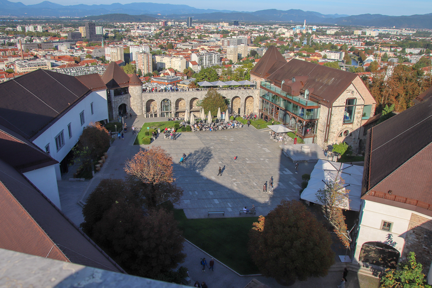 Exploring Ljubljana Castle is one of the things to do in Ljubljana