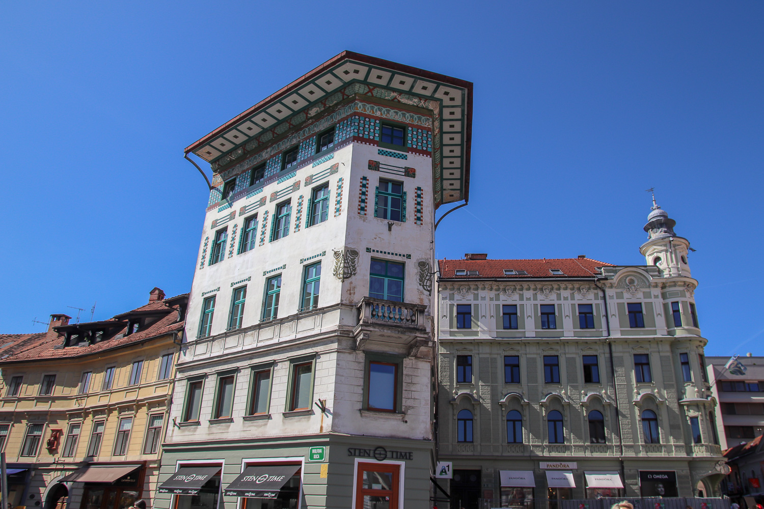 Walking around Prešeren Square is one of the things to do in Ljubljana