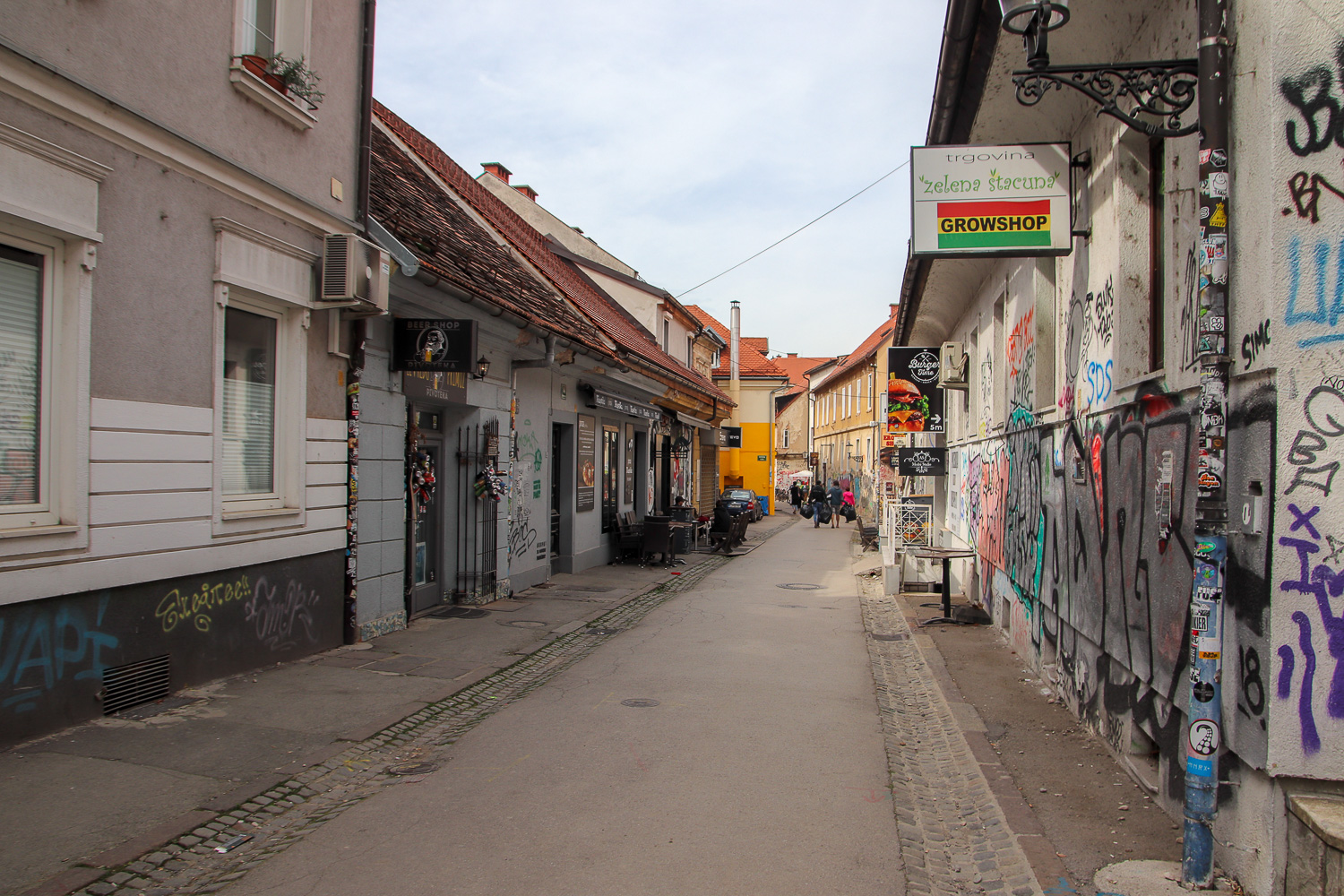 Exploring Trubarjeva Cesta is one of the things to do in Ljubljana