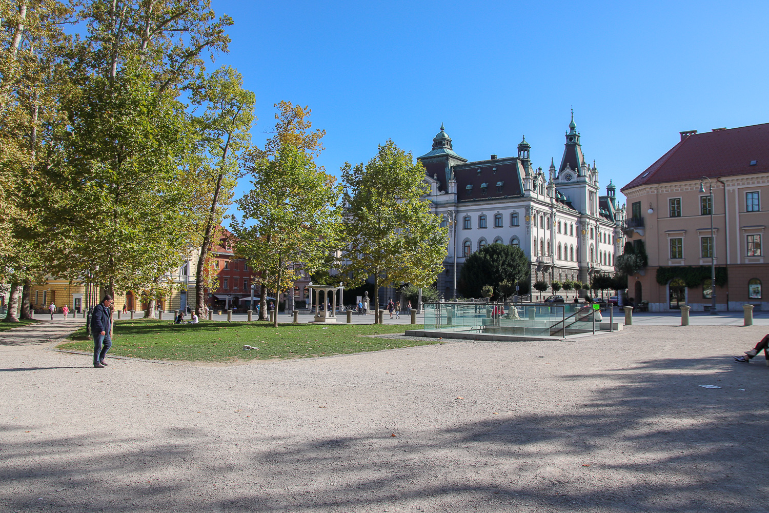 Strolling around Congress Square is one of the things to do in Ljubljana