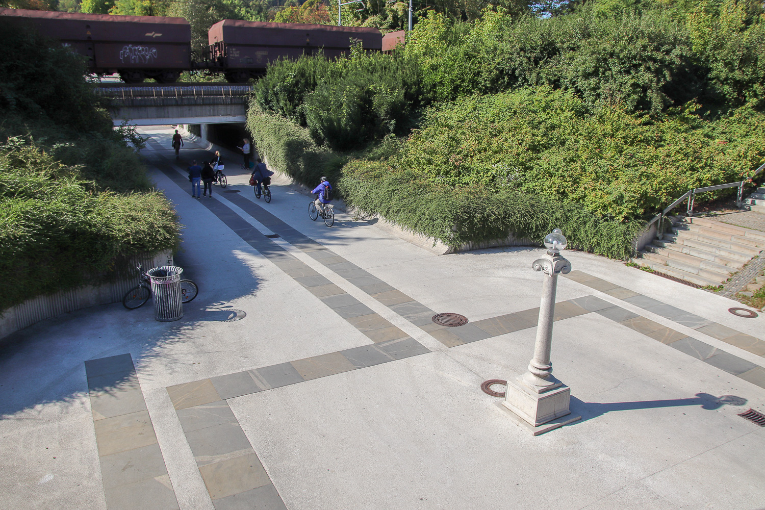 Walking around and relaxing in Tivoli Park is one of the things to do in Ljubljana