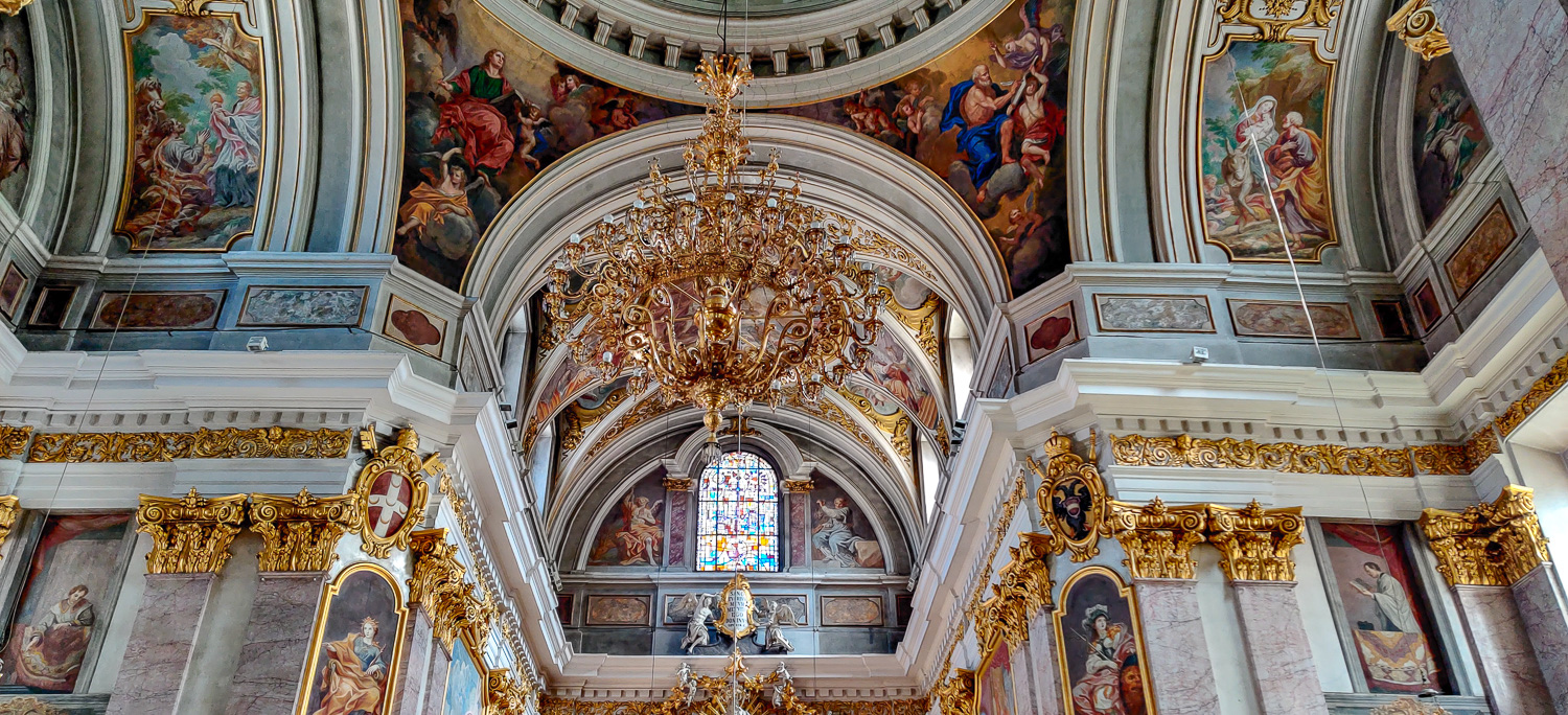 Visiting Saint Nicholas Cathedral is one of the things to do in Ljubljana