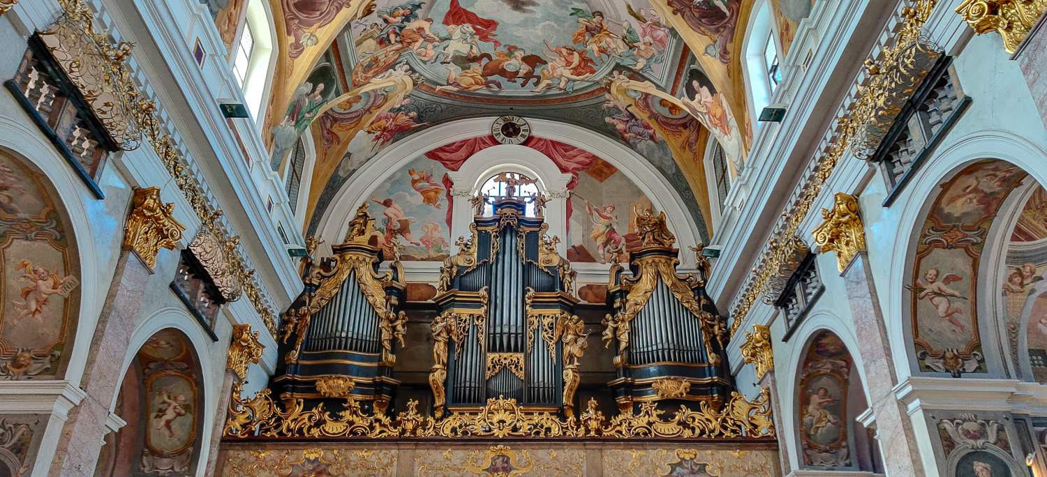 Visiting Saint Nicholas Cathedral is one of the things to do in Ljubljana