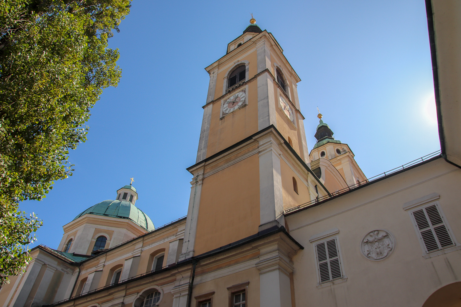 Visiting Saint Nicholas Cathedral is one of the things to do in Ljubljana