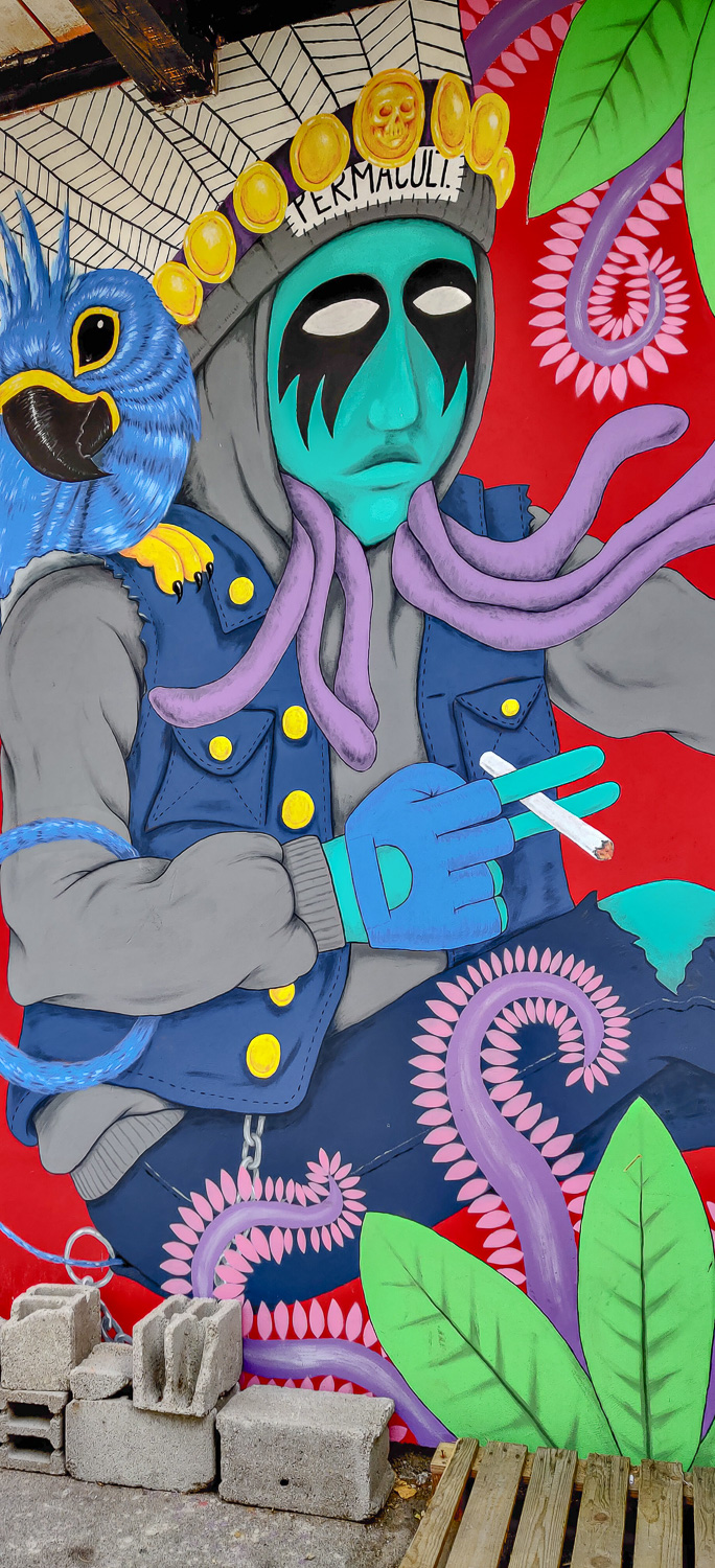 Exploring the street art in Metelkova is one of the things to do in Ljubljana