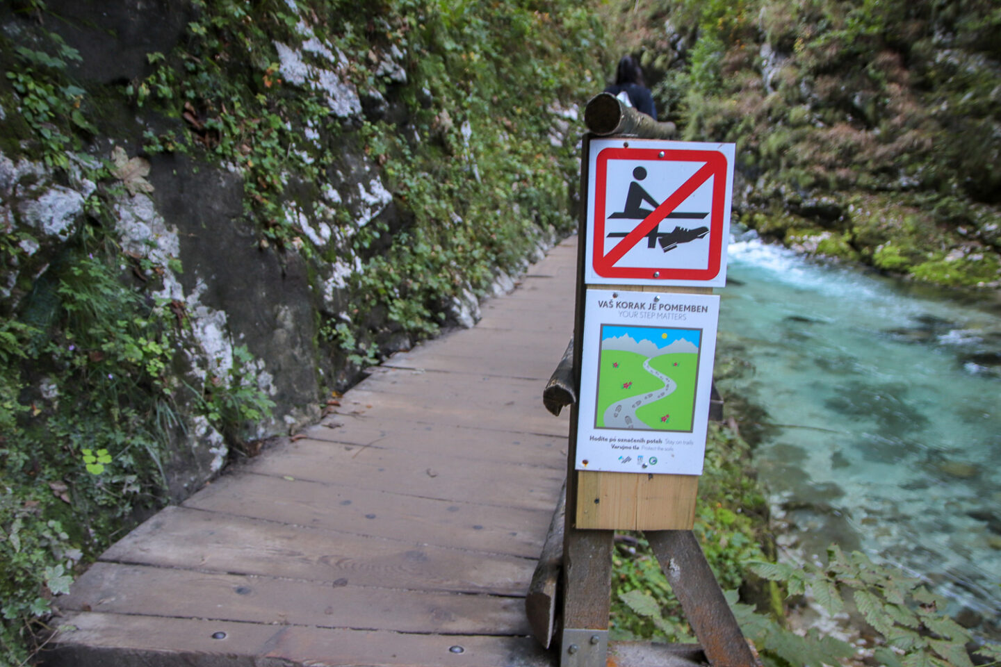 Vintgar Gorge Rules