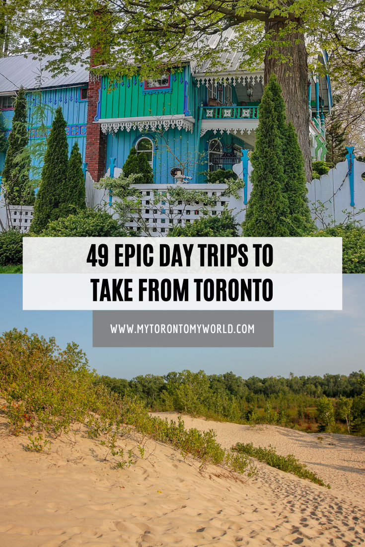 The epic list of day trips from Toronto to take regardless of the time of year.
