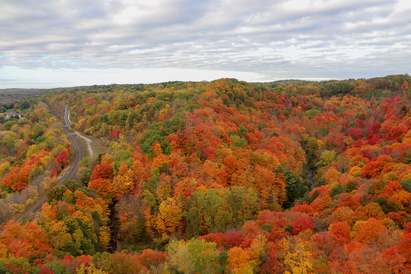 Dundas Peak is one of the day trips from Toronto I recommend