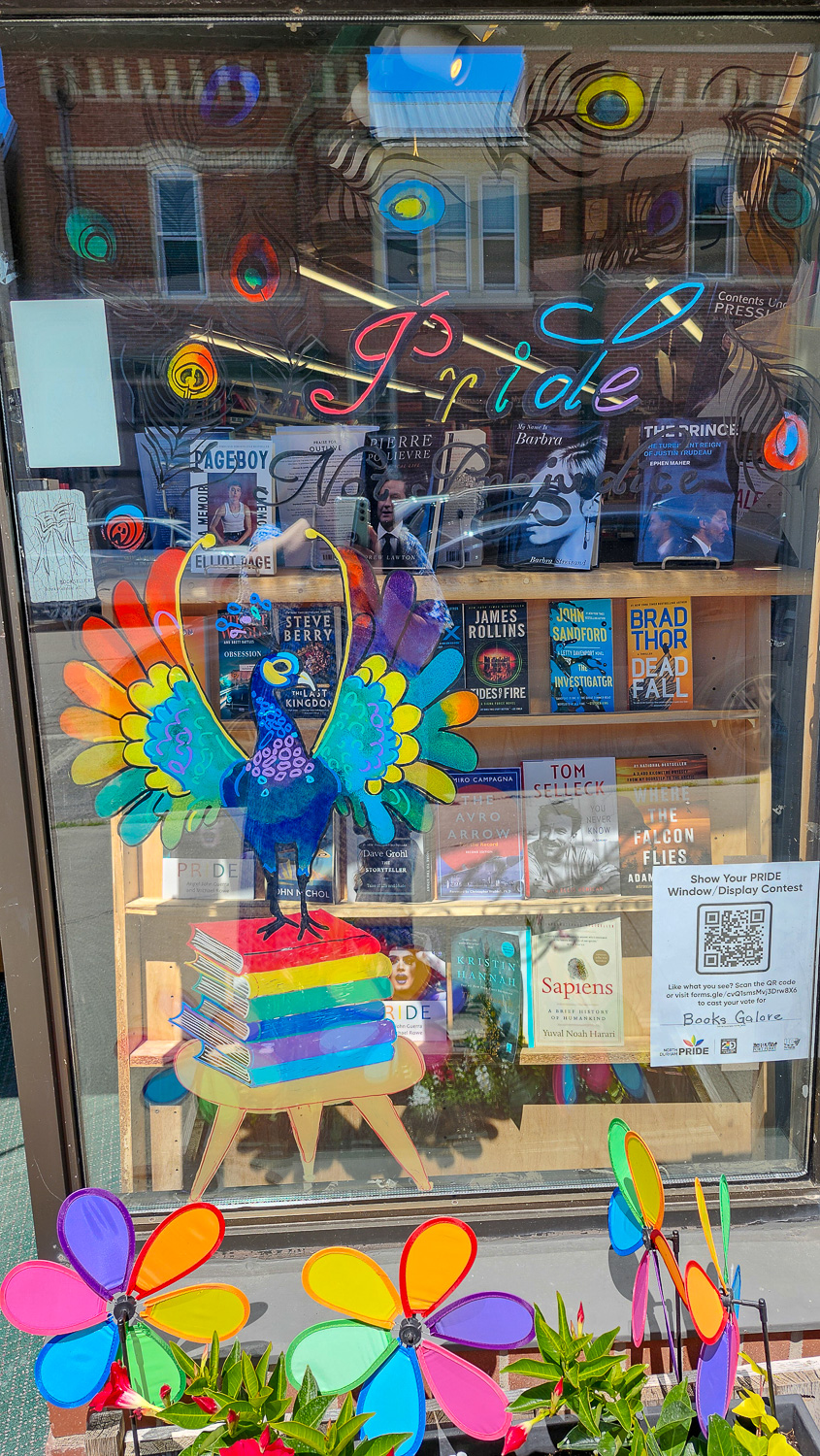 One of the shop fronts in Port Perry. Port Perry is one of the day trips from Toronto that I recommend.